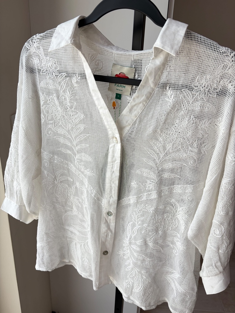 Farm Rio Farm Rio Nina Buttondown Blouse - Picture 2 of 8